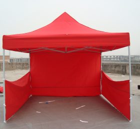 F1-36 Kereskedelmi összecsukható piros sátor sátor