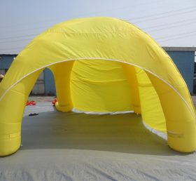 Tent1-308 Sárga reklám kupola felfújható sátor