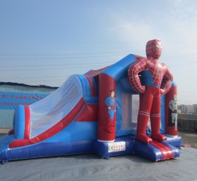 T2-2741 Spider-Man szuperhős felfújható trambulin