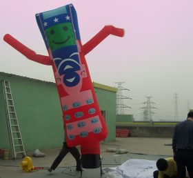 D2-48 Levegő táncos felfújható telefon cső hirdető