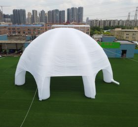 Tent1-403 Egyedi kereskedelmi gyep sátor fehér felfújható pók sátor