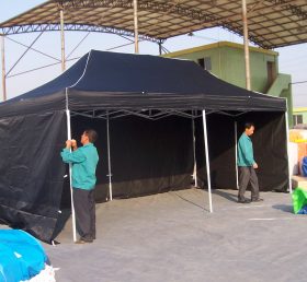 F1-40 Kereskedelmi fekete összecsukható sátor