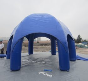 Tent1-307 Kék reklám kupola felfújható sátor