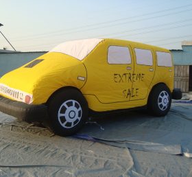 S4-193 Sárga autó reklám felfújható