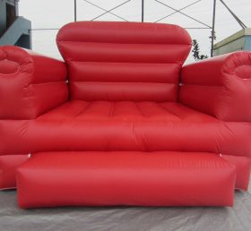 S3-5 Piros kanapé reklám felfújható