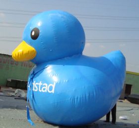 S4-211 óriás kék kacsa reklám felfújható
