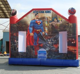 T2-534 Superman Batman szuperhős felfújható trambulin