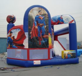 T2-553 Superman szuperhős felfújható trambulin