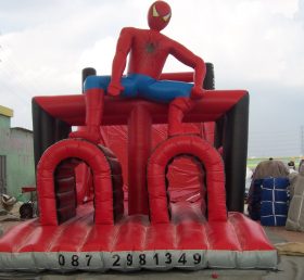 T7-172 Spider-Man szuperhős felfújható akadálypálya