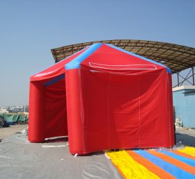 Tent1-244 Vörös tartós felfújható sátor