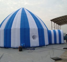 Tent1-30 Kék-fehér felfújható sátor