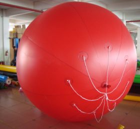 B2-14 óriás kültéri felfújható piros léggömb