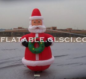 C1-121 4M magas szabadtéri felfújható Santa Claus dekoráció
