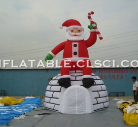 C1-163 Karácsonyi felfújható játékok Santa Claus