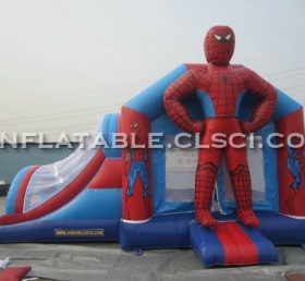 T2-1157 Spider-Man szuperhős felfújható trambulin
