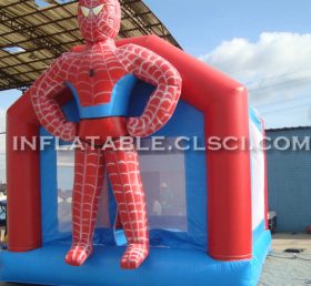 T2-2742 Spider-Man szuperhős felfújható trambulin