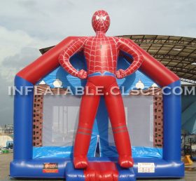 T2-2813 Spider-Man szuperhős felfújható trambulin