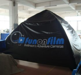 Tent1-68 Fekete felfújható sátor
