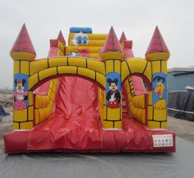 T8-775 Disney gyerekek felfújható ugrás kastély száraz csúszda
