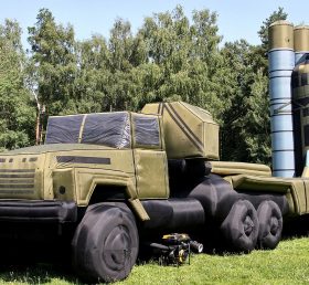 SI1-004 óriás felfújható katonai rakéta tartály csali katonai gyakorlat felfújható autó modell