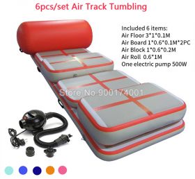 AT1-015 (6 db) Felfújható légpárnás torna légpárnás bukdácsoló szőnyeg tornaterem mini légpárna eladó
