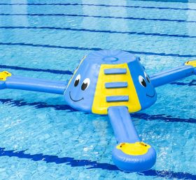 WG1-004 Boldog arc felfújható vízi sportok park medence játék