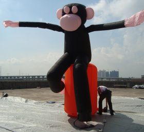 D2-110 Felfújható majom légi táncos a reklámhoz