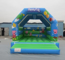 T2-3203 Pink Pig Girl Bounce House