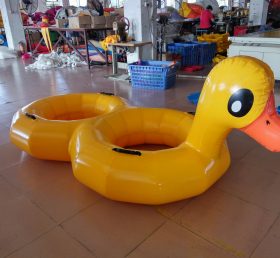 S4-337 Sárga és fekete úszó vízi sportok játék