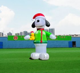 C1-209 Karácsonyi felfújható Snoopy