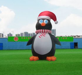 C1-241 Felfújható karácsonyi pingvin