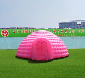 Tent1-4257 óriás rózsaszín felfújható kupola