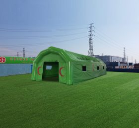 Tent1-4671 Nagy zöld felfújható műhely