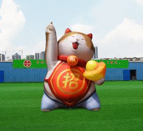 S4-613 Reklám felfújható rajzfilm szerencsés macska
